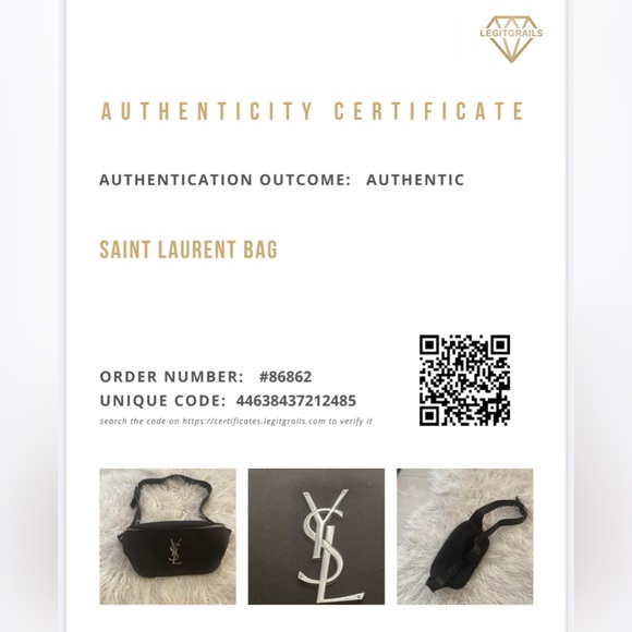 YSL Monogram Belt Bag/Fanny Pack - Picture 14 of 16